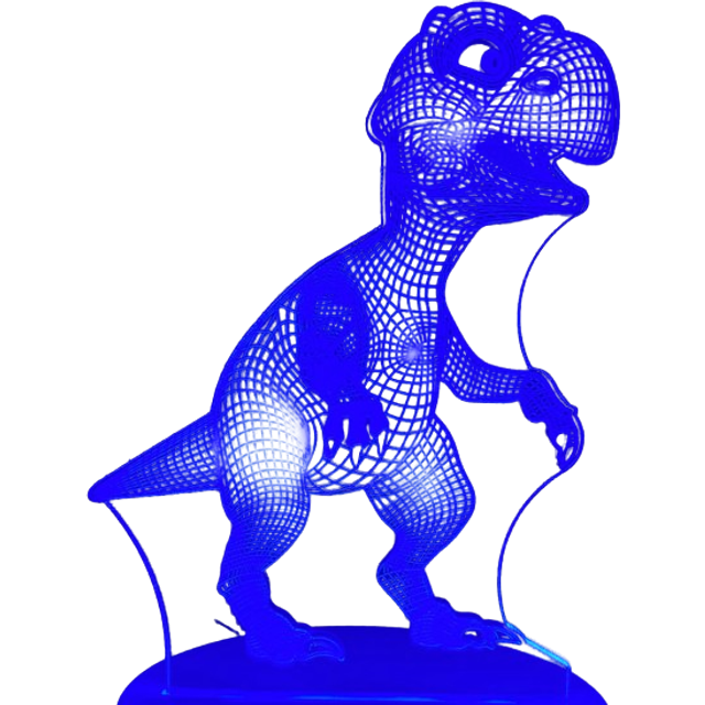 3D Illusion Night Lamp Dinosaur