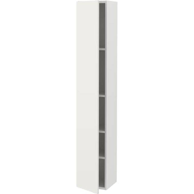 ENHET Hi cb w 4 shlvs/door, white, 30x32x180 cm