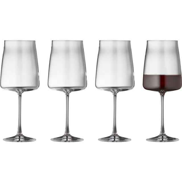 Lyngby Glas - Rødvinsglas Zero 53 cl 4 Stk.