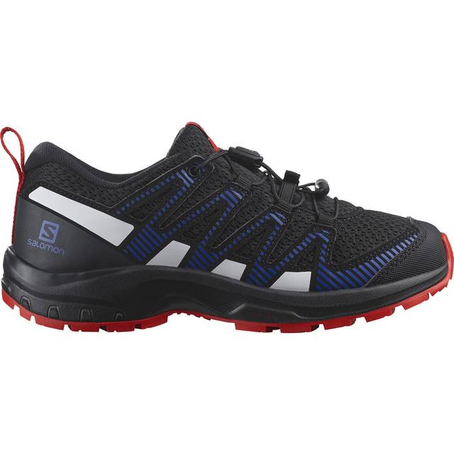 Salomon Juniors' XA Pro V8 Black/Lapis Blue/Fiery Red, 34