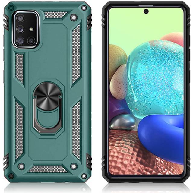 Bofink Combat Samsung Galaxy A71 5G skal - Grön