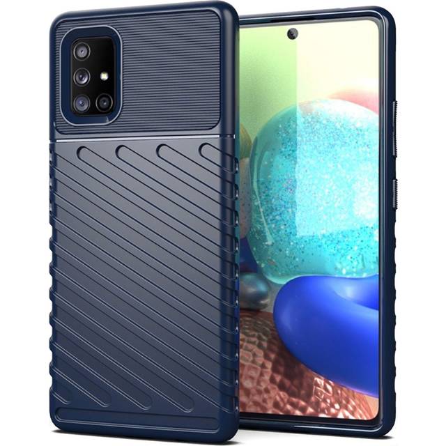 Thunder Samsung Galaxy A71 5G skal - Blå