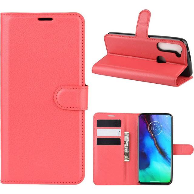 Classic Motorola Moto G Stylus / Motorola Moto G Pro fodral - Röd