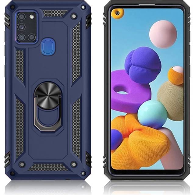 Bofink Combat Samsung Galaxy A21s skal - Blå