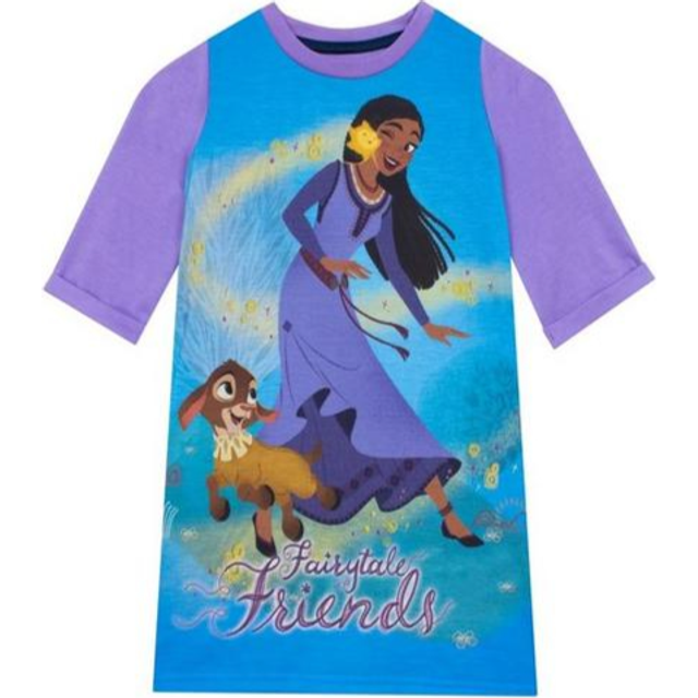 Disney wish nightdress | long sleeve night dress for girls | kids pyjamas