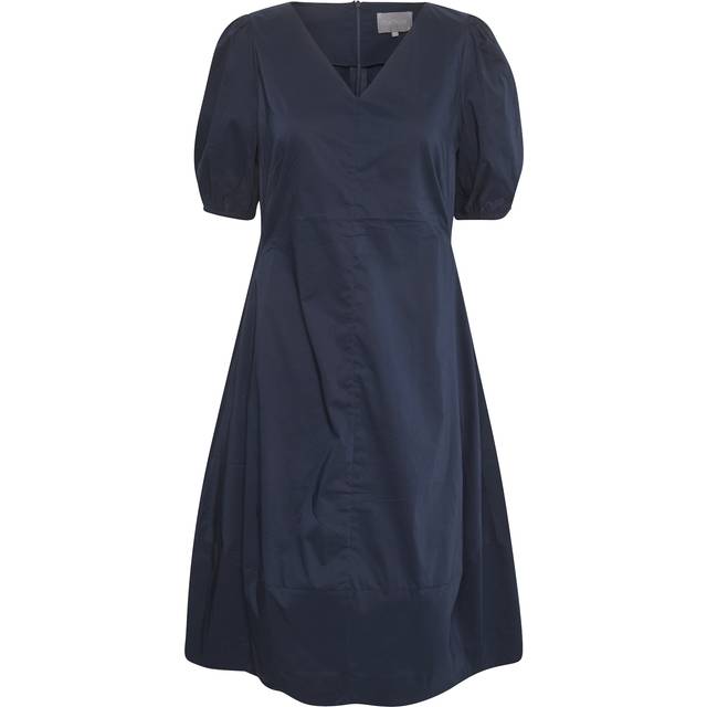 CULTURE Cuantoinett Ss Dress |Marinblå |M