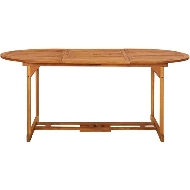 Siyana Dining Table - Brown (75cm H x 180cm W x 90cm D)