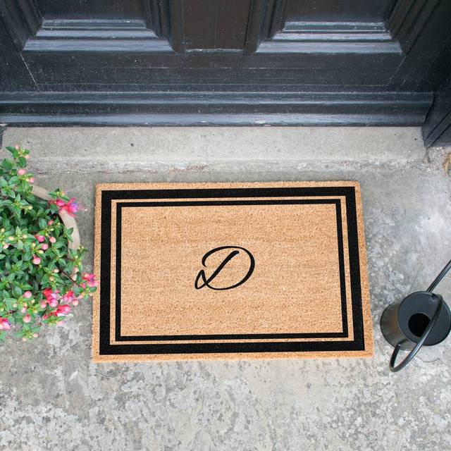 Branscum Doormat - Black (60cm W X 40cm L)