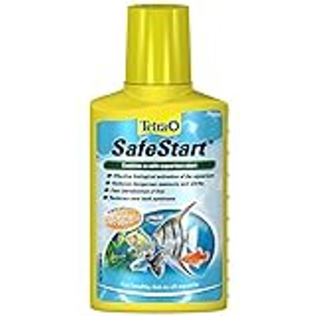 SafeStart Aquarium Starter - with live nitrifying bacteria, allows the rapid introduction of fish in an aquarium, 100 ml bottle.