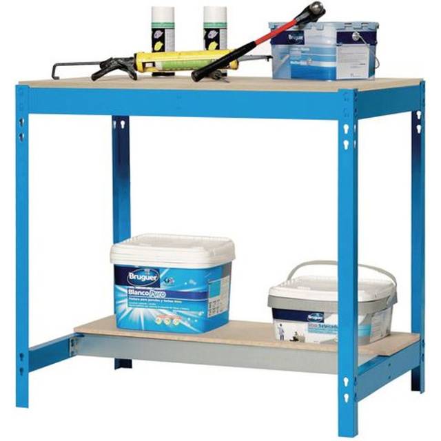 Boltless Steel Industrial Workbench H840 x W1500 x D750.