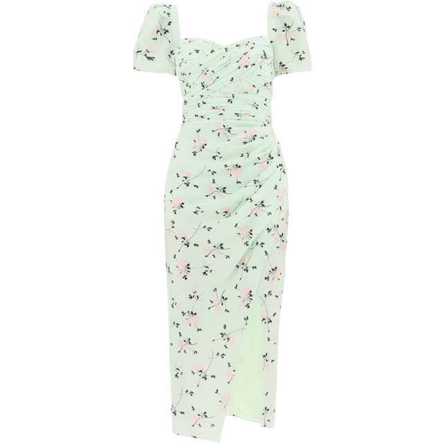 SELF PORTRAIT Floral Iris Dress - Green