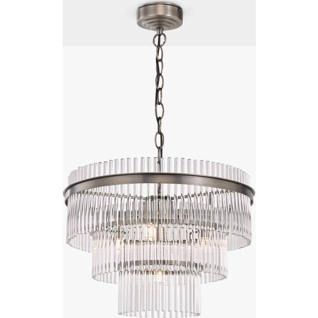 John Lewis Boston Tier Pendant Ceiling Light, Clear