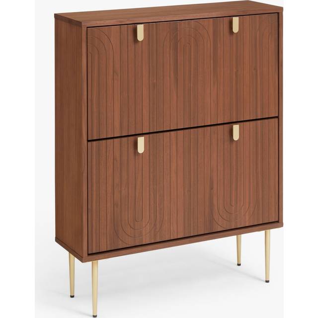 John Lewis Harvard Wide Shoe Storage Unit, Walnut