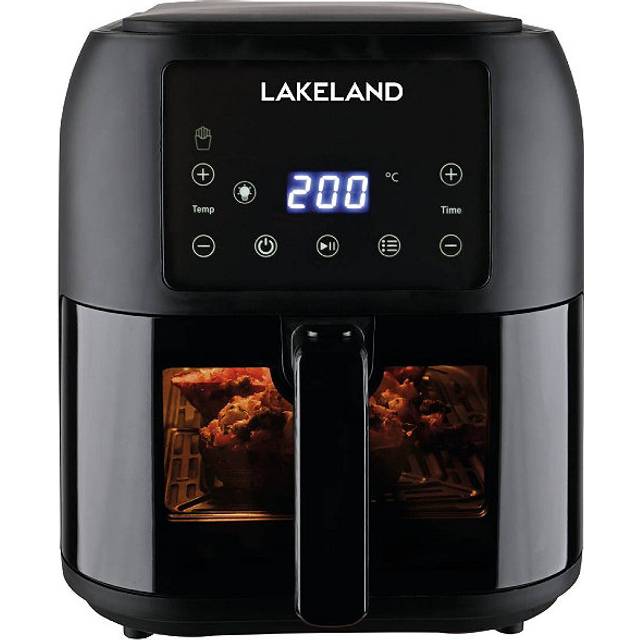 Lakeland slimline air fryer black 8l
