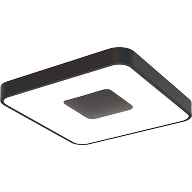 Mantra M7920 Coin Square Ceiling 80W LED Remote Control - Black