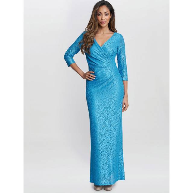 Blue Fearne Lace Wrap Maxi Dress (12)