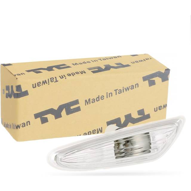 JOHNS 20 08 21-7 Blinkers Blinker vit vänster fram, sidoinstallation utan lamphållare BMW: 3 Sedan, 3 Touring, X3
