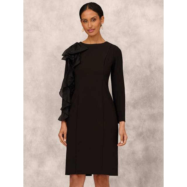 Aidan Mattox Lame Satin Jacquard Ballgown