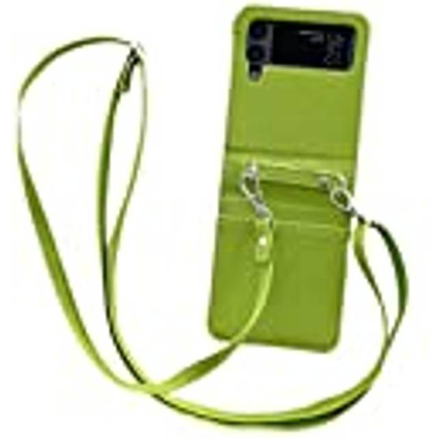 Custodia® Z Flip3 textur läderfodral, Z Flip3 diagonal väska, Z Flip3 skal skal skal för Samsung Galaxy Z Flip3 5G (3)