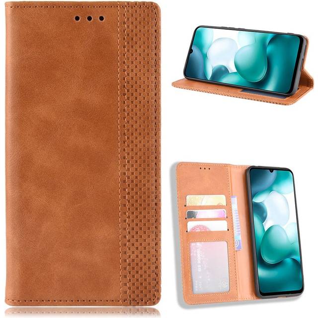 Bofink Vintage läder Xiaomi Mi 10 Lite 5G / Xiaomi Mi 10 Youth 5G fodral - Brun