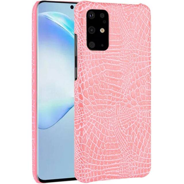 Croco Samsung Galaxy S20 Plus skal - Rosa