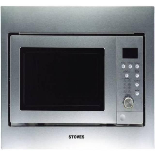 Belling 444411404 BIMWG6017 Stainless Steel Built-In Microwave with Grill