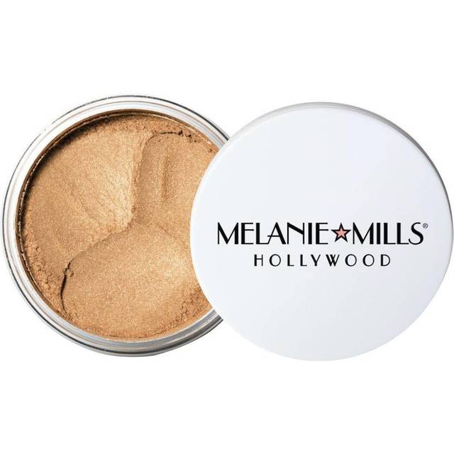 Melanie Mills Gleam Radiant Dust Shimmering Loose Powder For Face & Body Bronze Gold