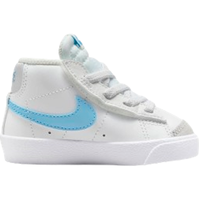 Nike White & Blue Blazer Mid 77 Boys Toddler Trainers