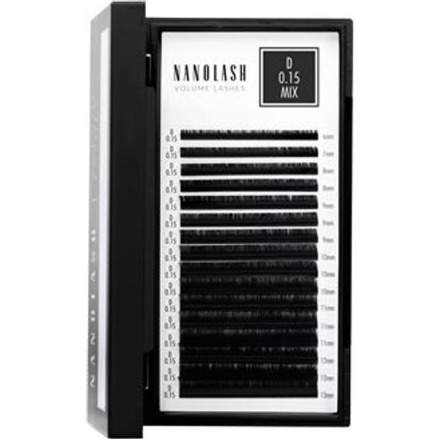 Nanolash Volume Lashes 0.15 D, MIX 6-13mm
