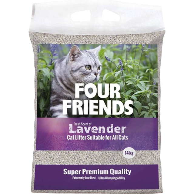 FourFriends Kattsand Lavender 14kg