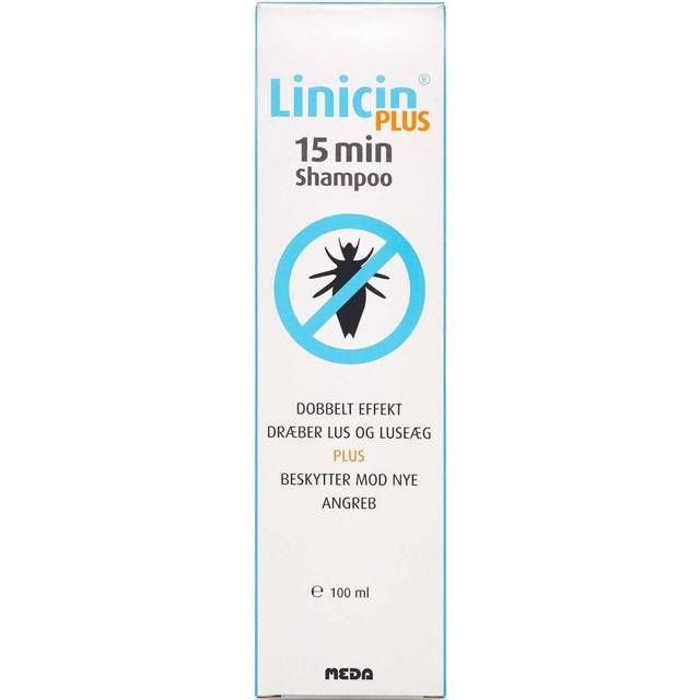 Meda Linicin Plus 15min Shampoo 100ml - Bedste luseshampoo - Dinskønhed.dk