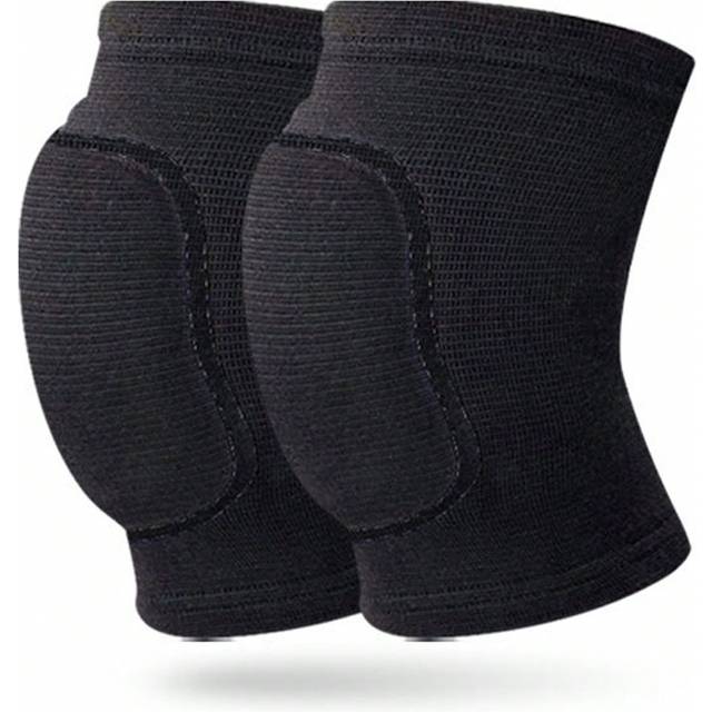 SHEIN 1pair Thick Sponge Knee Pads For Dancing, Volleyball, Football, Roller Skating, Outdoor Cycling And Ground Protection