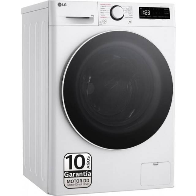 Washing machine LG F2WR5S08A0W 60 cm 1200 rpm 8 kg
