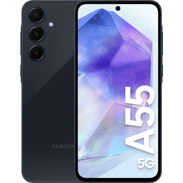 Samsung Galaxy A55 5G Smartphone 256GB Mitternachtsblau