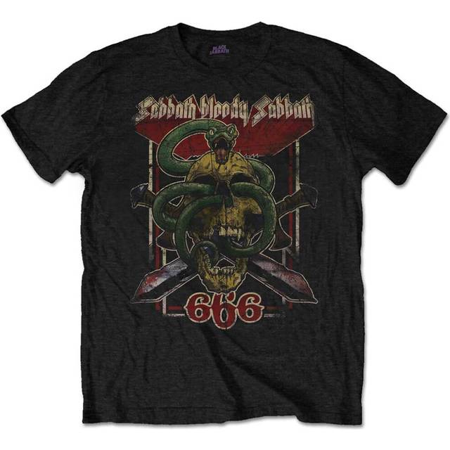 Black sabbath - tshirt - unisex - x-large - short sleeves - o500z