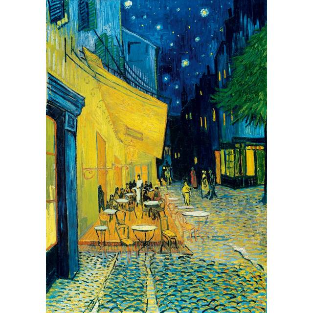 Pussel - Van Gogh: Trottoarkaféet 1888, 1000 Bitar