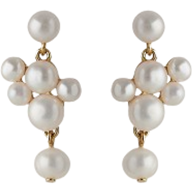 Pernille Corydon - Treasure Earring - Örhängen - Goldplated - 20 mm