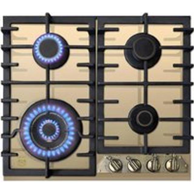 Kaiser Empire 4 Burner 58cm Turbo Gas Hob - Ivory