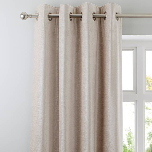 Dorma Lymington Eyelet Curtains - Cream