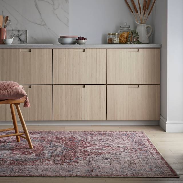 Gabriella Washable Rug - Gabriella Red