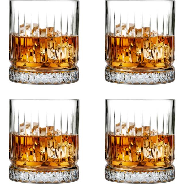Set of 4 Elysia Large Tumblers - Clear