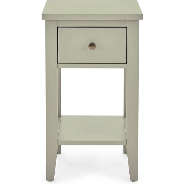 Lynton 1 Drawer Small Bedside Table - Lynton Sage