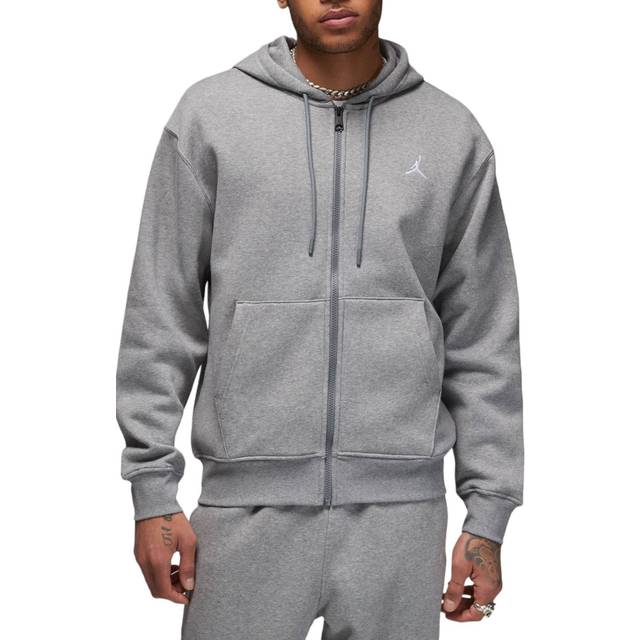 【NIKE】Jordan Brooklyn Fleece Men's Full-zip Hoodie Nike Jordan Brooklyn Fleece Men's Full-Zip Hoodie - Carbon