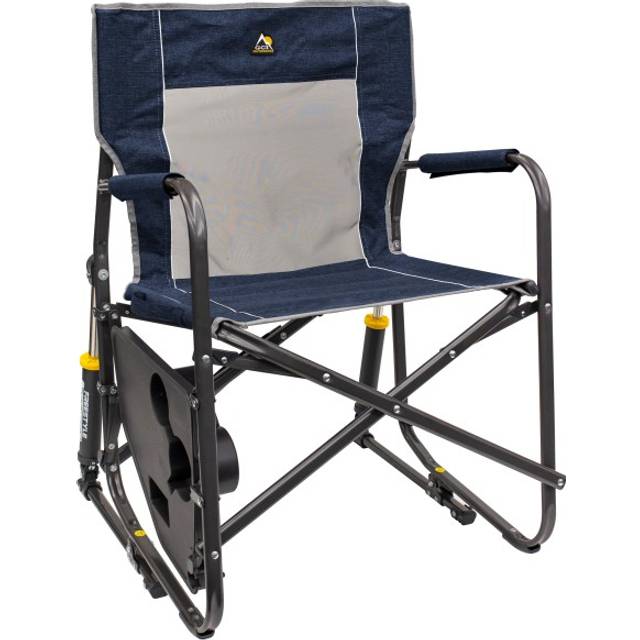 GCI Freestyle Rocker With Side Table Camping Stål