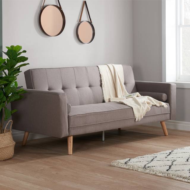 Ethan Large Double Sofa Bed - Grey