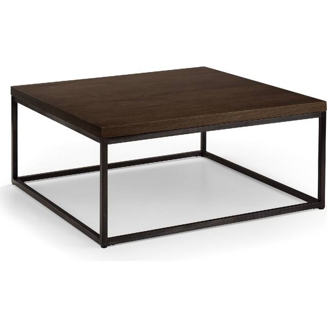 Brooklyn Square Coffee Table, Dark Oak