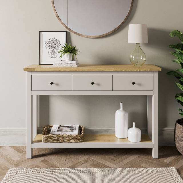 Olney Console Table - Stone