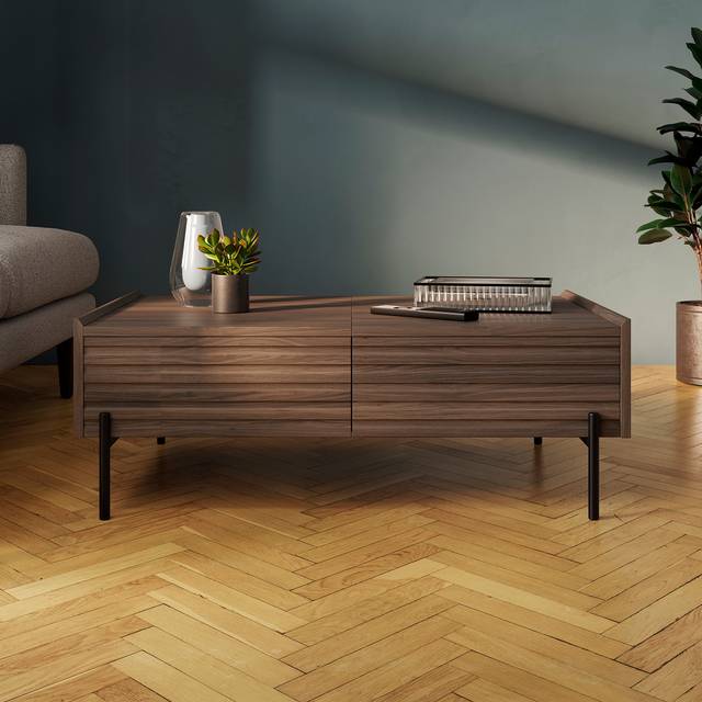 Bryant Sliding Coffee Table - Walnut