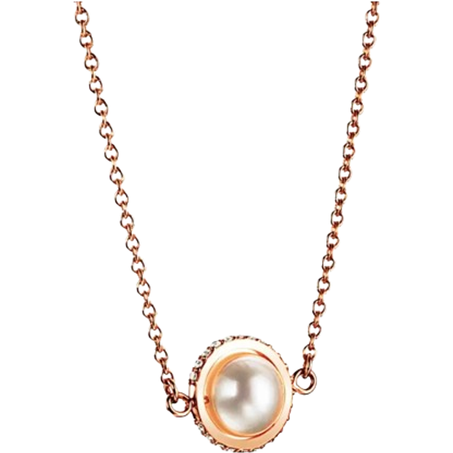 Day Pearl & Stars Halsband Guld 40 cm