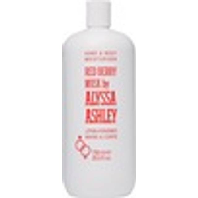 Alyssa Ashley Redberry Musk Hand and Body Moisturizer - Body Lotion and Hand Cream for Women with Vanilla and Musk Scent - Rapid Absorption - 25.5 oz